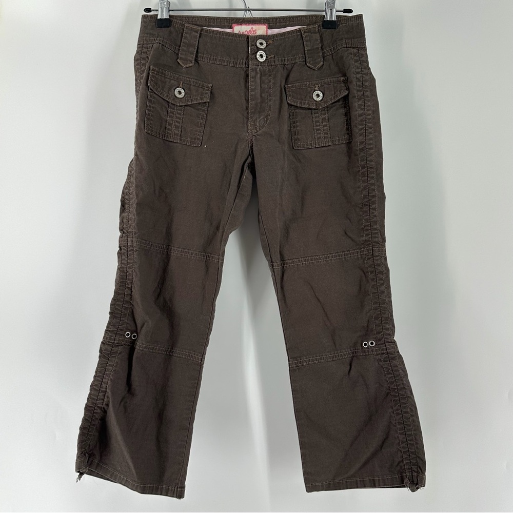 Y2K Angels Dark Brown Cargo Pants